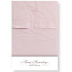 fris katoen laken oud roze