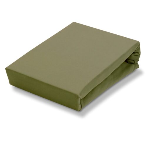 Supreme hoeslaken Vandyck jersey olijf groen