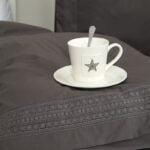 Camilla antraciet dekbedovertrek SALE