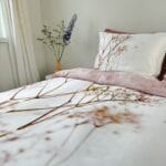 bloemen dekbedovertrek Barlow katoen satijn