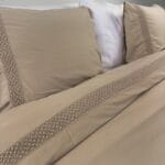 Maryland beige dekbedovertrek
