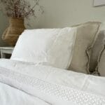 Maryland wit dekbedovertrek