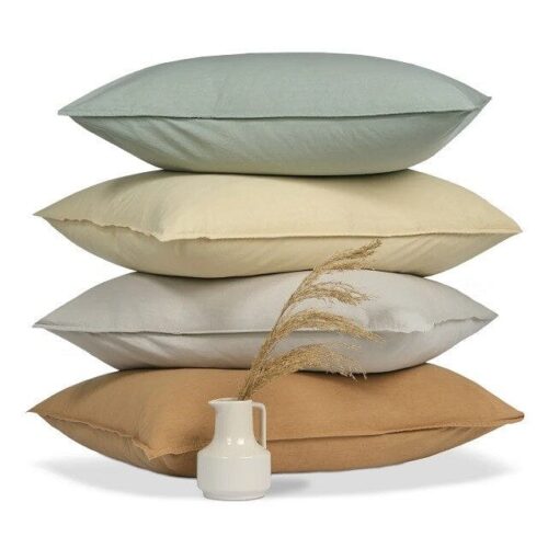 Washed Cotton dekbedovertrek Latte