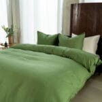Kiyo groen dekbedovertrek