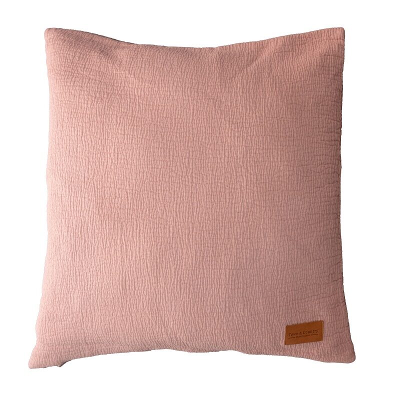 oud roze kussentje 50x50
