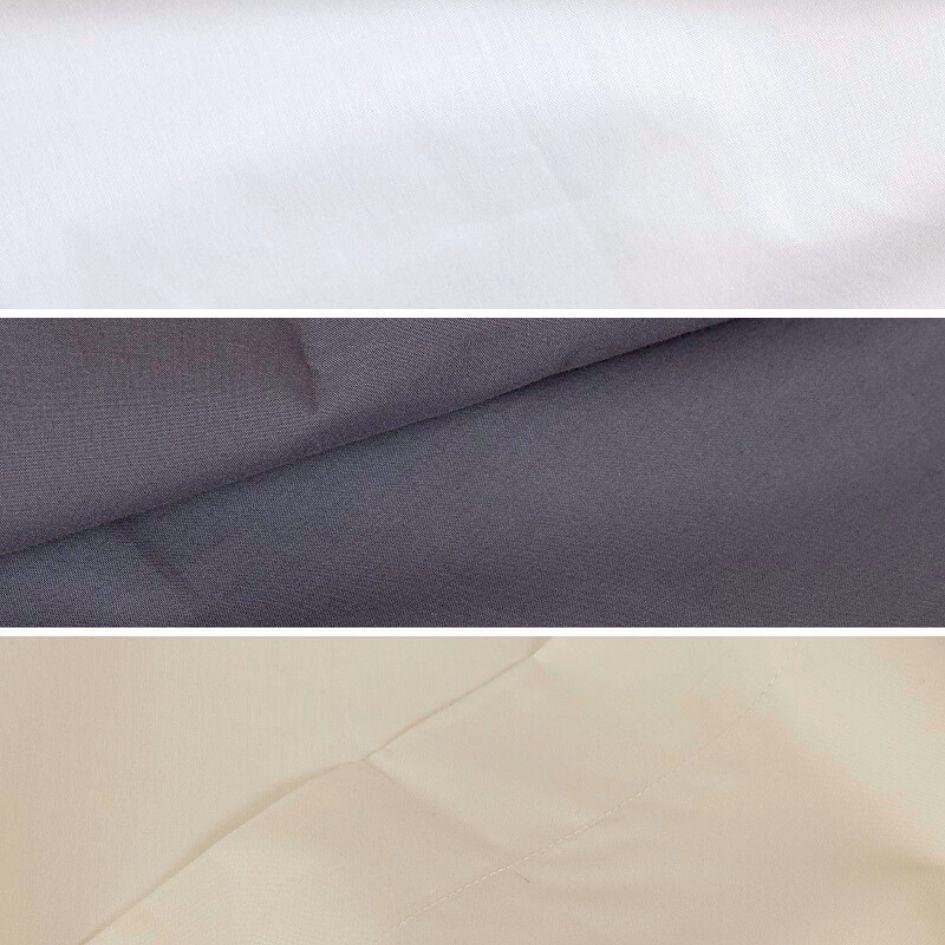 Percal katoen splittopper Town & Country