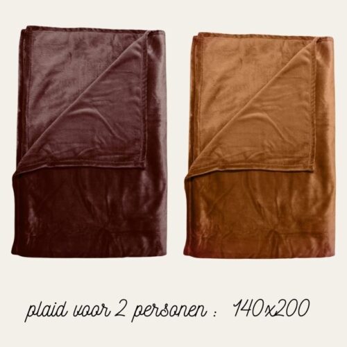 grote fleece plaids 140×200